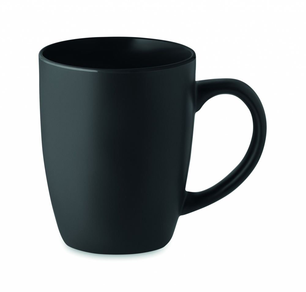 Logo trade promotional gifts picture of: Two tone ceramic mug 290 ml