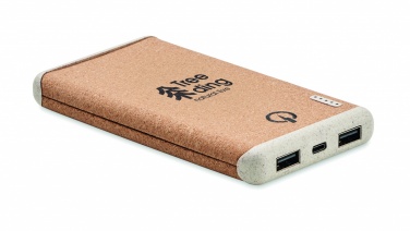 Logo trade promotional item photo of: Wireless 10000mAh PowerBank