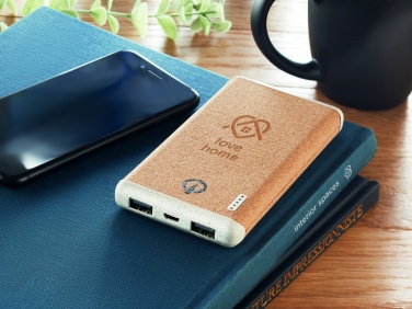 Logo trade promotional products image of: Wireless 10000mAh PowerBank