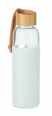 Logotrade promotional product picture of: Glass Bottle 500 ml in pouch