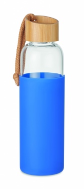 Logo trade promotional product photo of: Glass Bottle 500 ml in pouch