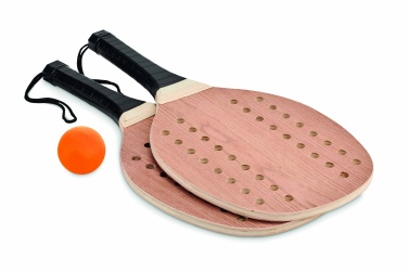 Logotrade promotional merchandise picture of: Rosewood beach tennis set