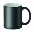 Matt coloured mug 300 ml, Black