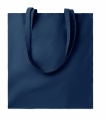 Organic cotton shopping bag EU, French Navy