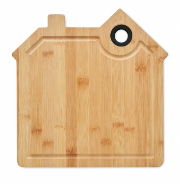 Logotrade promotional products photo of: Bamboo house cutting board