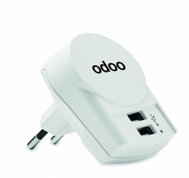 Logotrade promotional item image of: Skross Euro USB Charger (2xA) 12W