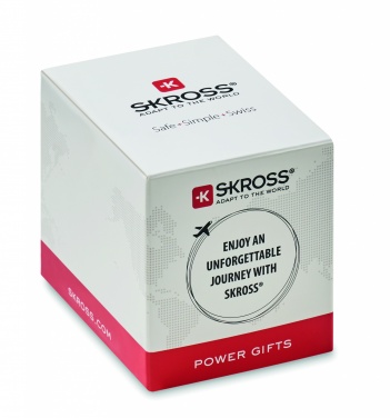 Logo trade promotional product photo of: Skross Euro USB Charger (AC)