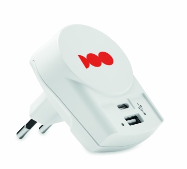 Logo trade promotional product photo of: Skross Euro USB Charger (AC)