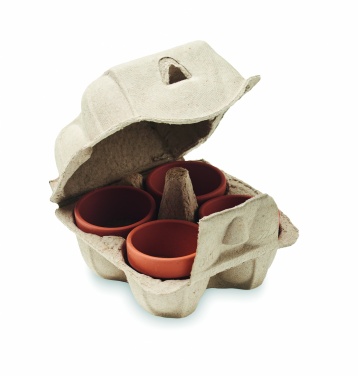 Logotrade promotional merchandise picture of: Egg carton growing kit