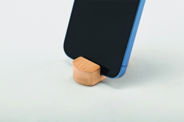 Logo trade promotional product photo of: Mini bamboo phone stand