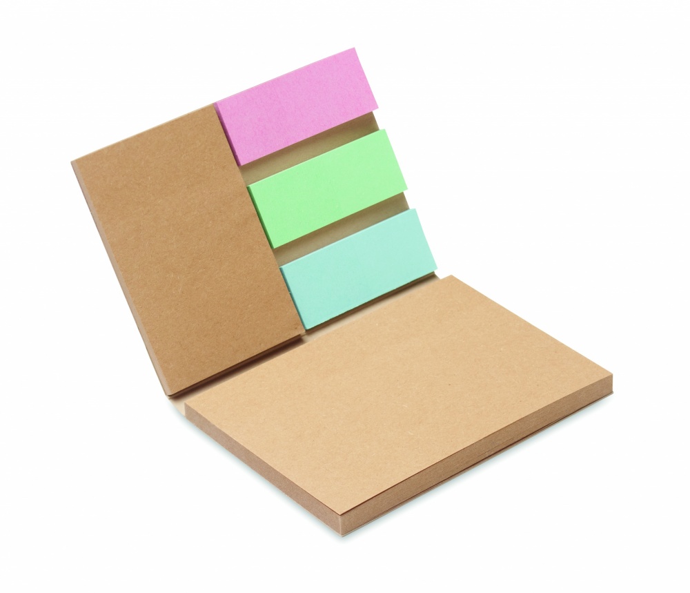 Logo trade business gifts image of: Recycled paper memo set