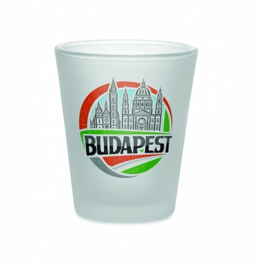 Logo trade promotional product photo of: Sublimation shot glass 44ml