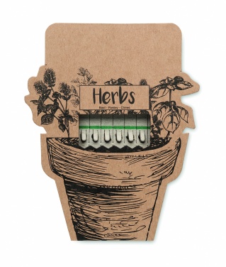 Logo trade promotional items picture of: Herb seeds sticks