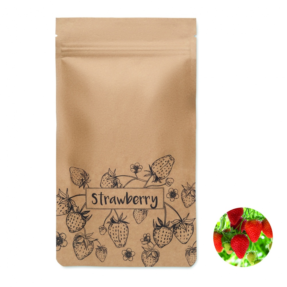 Logotrade promotional gift picture of: Strawberry growing kit