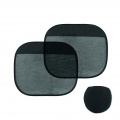 Set of 2 car sun shades, Black