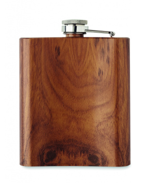 Logo trade promotional giveaways picture of: Slim hip flask 190 ml