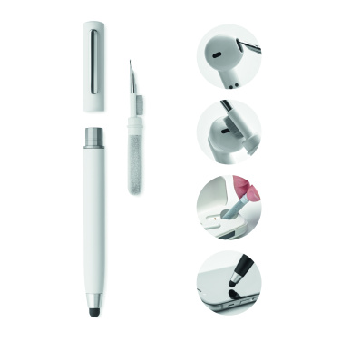 Logo trade promotional merchandise picture of: Stylus pen TWS cleanning set