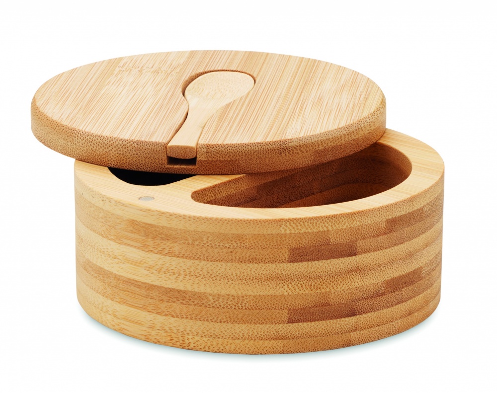 Logotrade promotional item image of: Salt and pepper bamboo box