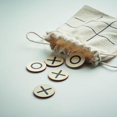 Logotrade promotional item image of: Wooden tic tac toe