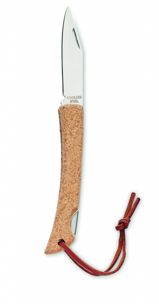 Logotrade promotional merchandise image of: Foldable knife with cork