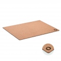 Placemat in cork, Beige