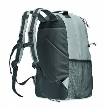 Logotrade promotional giveaway image of: High reflective backpack 190T