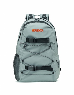 Logo trade promotional gifts picture of: High reflective backpack 190T