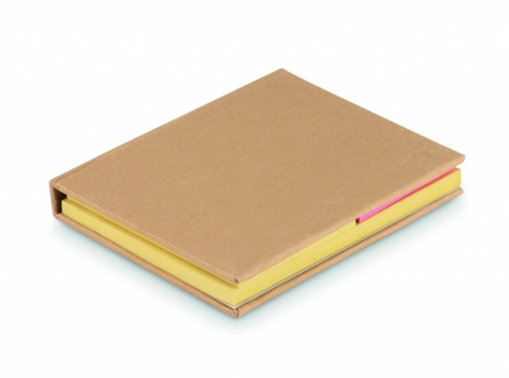 Logo trade promotional products picture of: Sticky note memo pad recycled