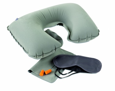 Logo trade promotional products image of: Set w/ pillow eye mask plugs