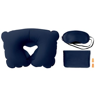 Logo trade promotional merchandise photo of: Set w/ pillow eye mask plugs