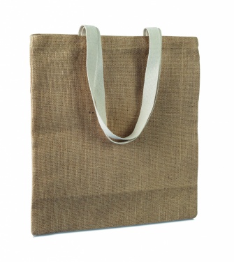 Logo trade promotional products picture of: Jute shopping bag