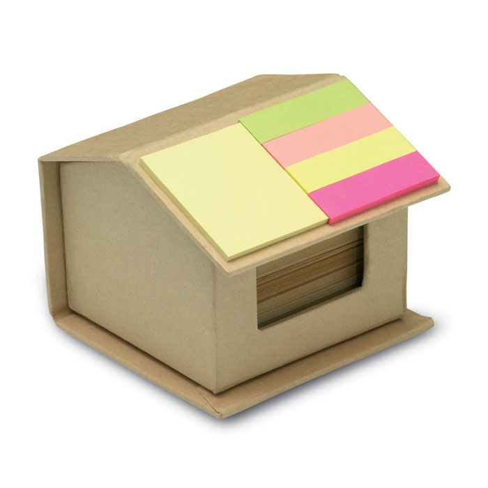 Logotrade promotional giveaways photo of: Memo/sticky notes pad recycled