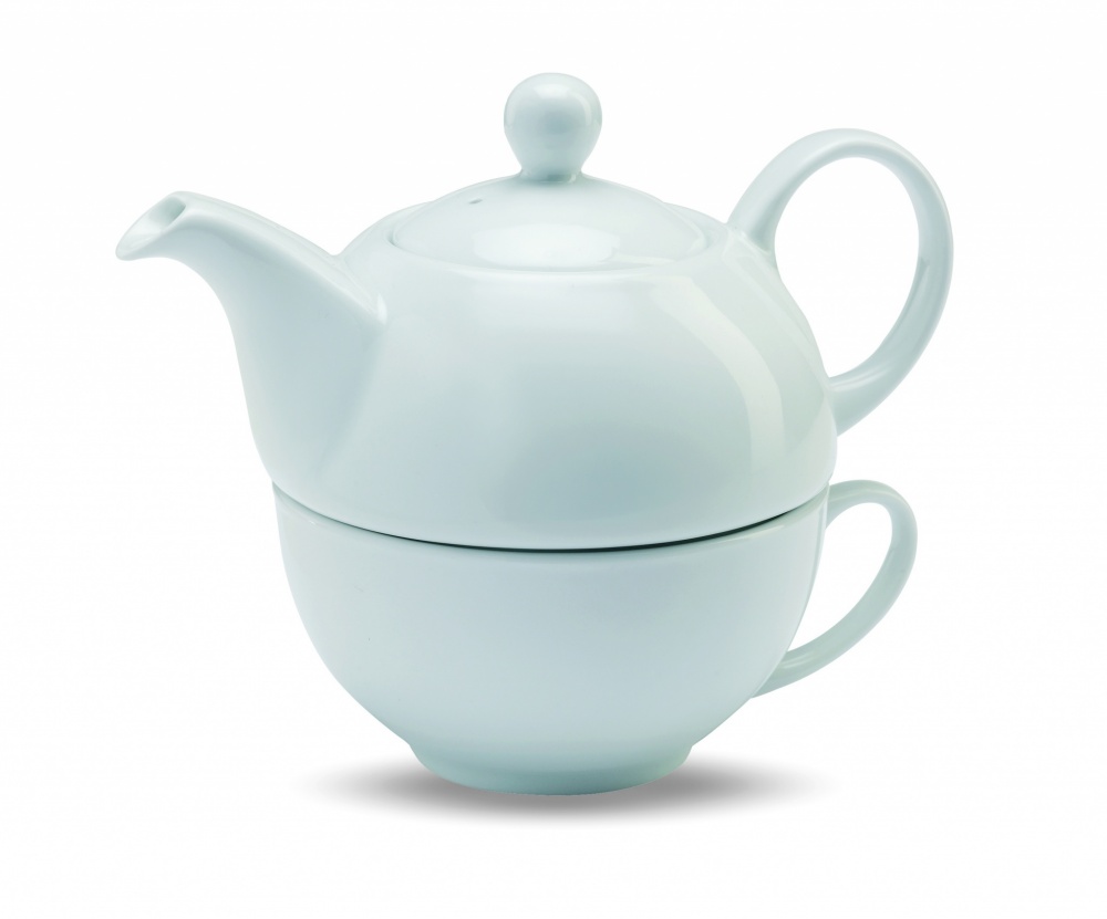 Logo trade promotional items image of: Teapot and cup set 400 ml