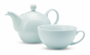 Logo trade corporate gifts picture of: Teapot and cup set 400 ml