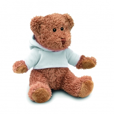 Logo trade promotional gift photo of: Teddy bear plus with hoodie