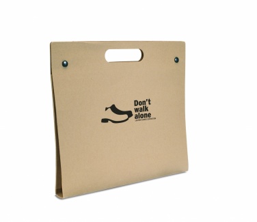 Logo trade promotional giveaways picture of: Conference folder recycled