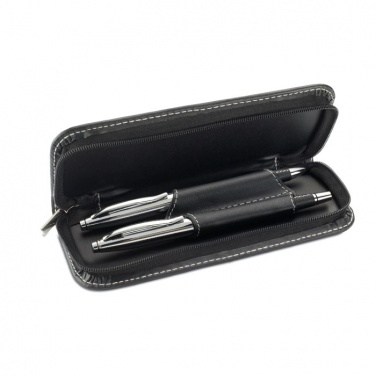 Logo trade promotional items image of: Ball pen and roller set