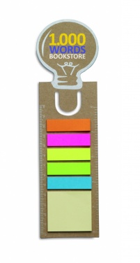 Logotrade corporate gift image of: Bookmark with sticky memo pad