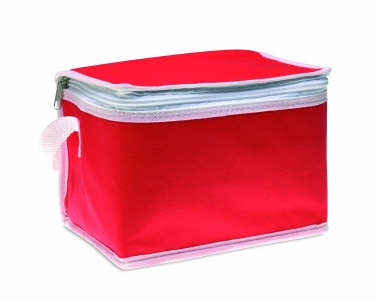 Logo trade promotional merchandise image of: Nonwoven 6 can cooler bag