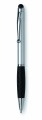 Twist and touch ball pen, Matt Silver