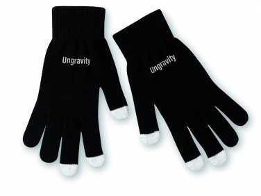 Logo trade promotional gift photo of: Tactile gloves for smartphones