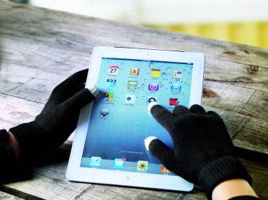 Logo trade business gifts image of: Tactile gloves for smartphones