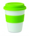 PP tumbler with silicone lid, Green