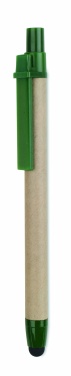 Logotrade promotional item picture of: Recycled carton stylus pen