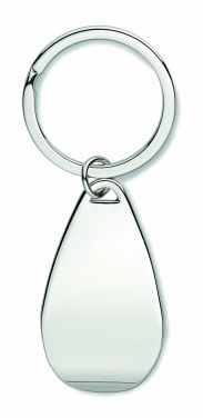 Logotrade promotional giveaway picture of: Bottle opener key ring Tornio