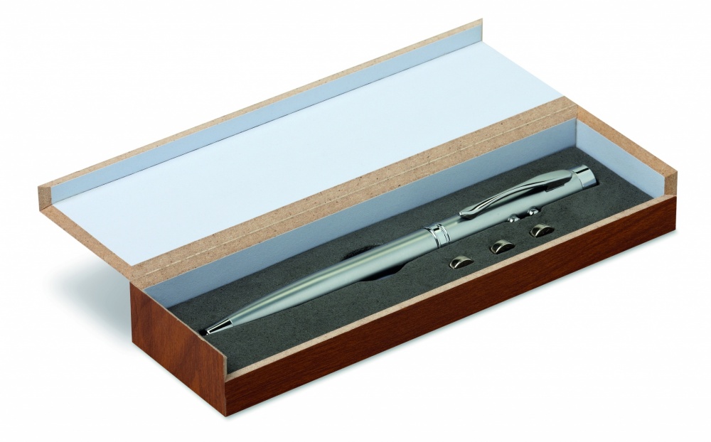 Logotrade corporate gift image of: Laser pointer in wooden box