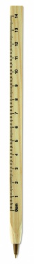 Logo trade promotional products picture of: Wooden ruler pen