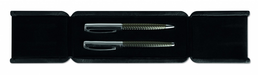 Logo trade corporate gift photo of: Ball pen set in box