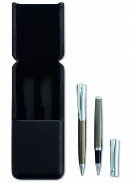 Logo trade advertising products picture of: Ball pen set in box