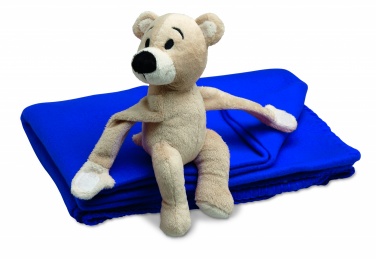 Logotrade promotional products photo of: Fleece blanket with bear